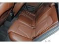 2013 Audi A4 Chestnut Brown Interior Rear Seat Photo