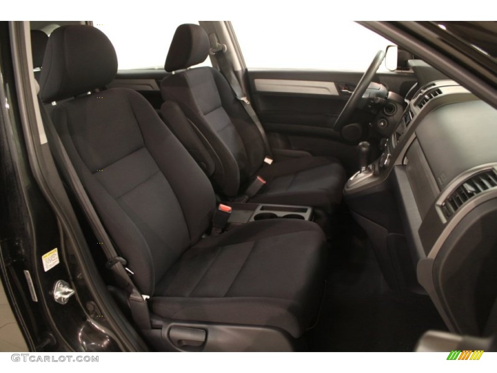2011 CR-V LX 4WD - Crystal Black Pearl / Black photo #10
