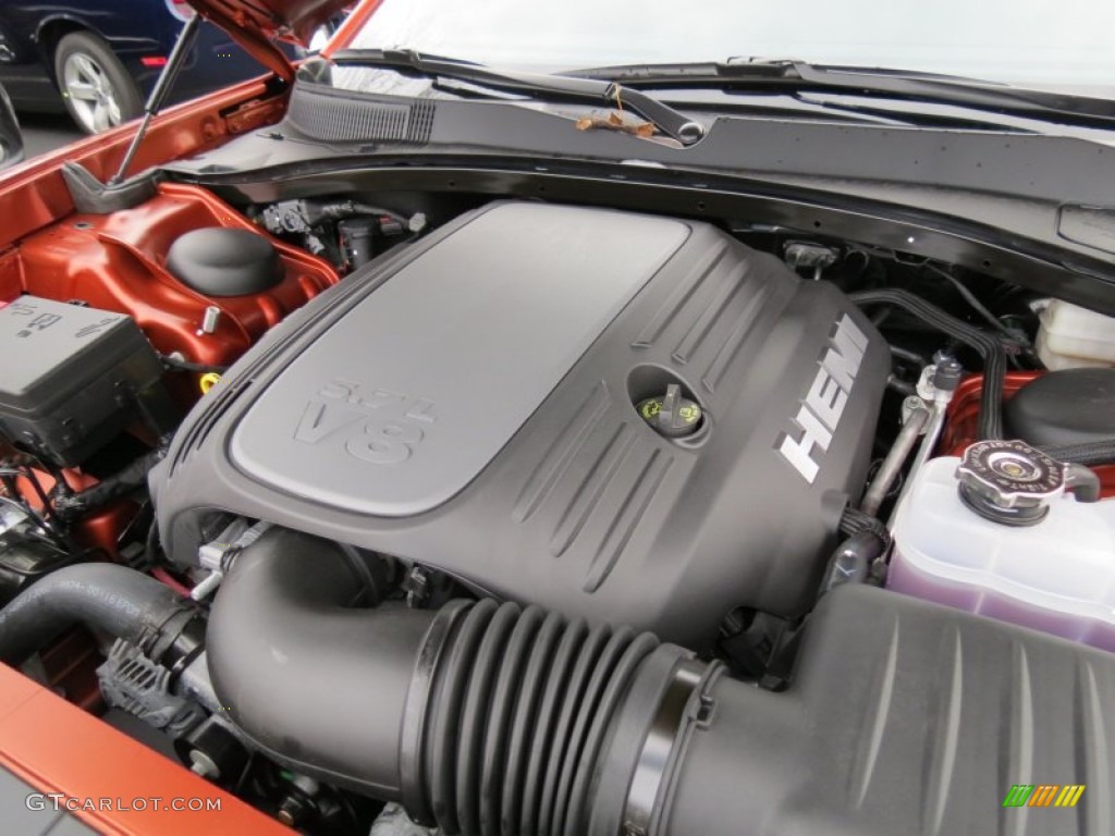 2013 Dodge Charger R/T 5.7 Liter HEMI OHV 16-Valve VVT V8 Engine Photo #75767073