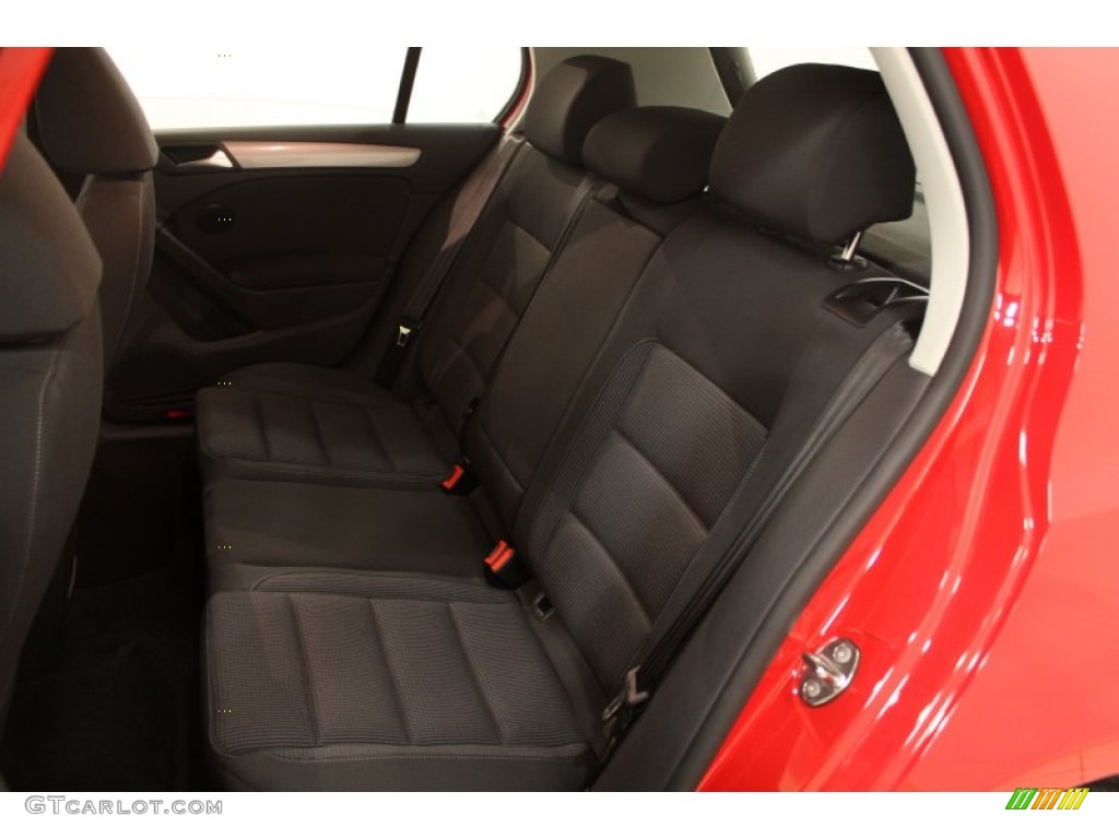 Titan Black Interior 2013 Volkswagen Golf 4 Door TDI Photo #75767506