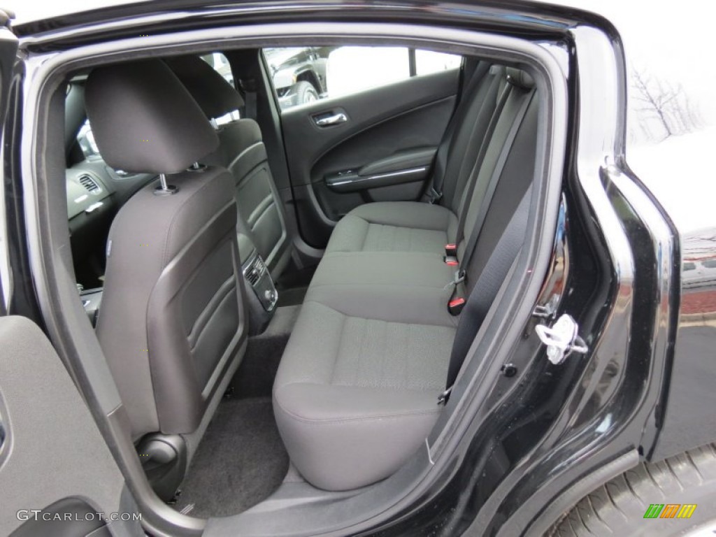 Black Interior 2013 Dodge Charger SE Photo #75768230