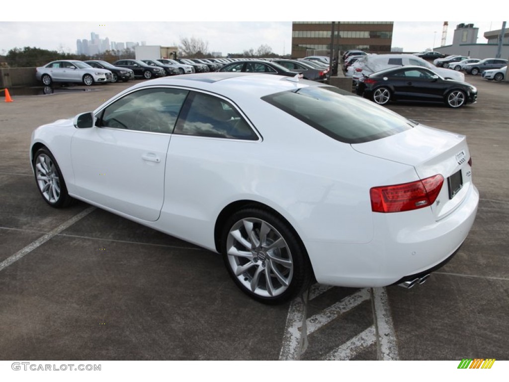 Ibis White 2013 Audi A5 2.0T quattro Coupe Exterior Photo #75768320