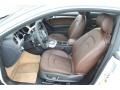 Chestnut Brown Front Seat Photo for 2013 Audi A5 #75768425