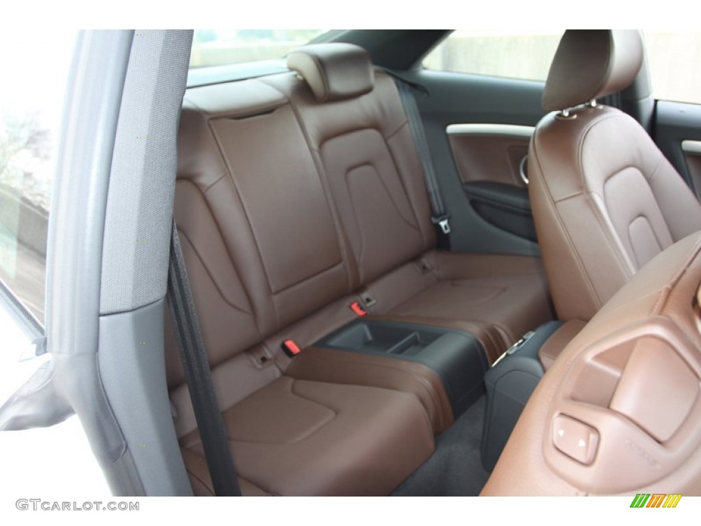 Chestnut Brown Interior 2013 Audi A5 2.0T quattro Coupe Photo #75768608