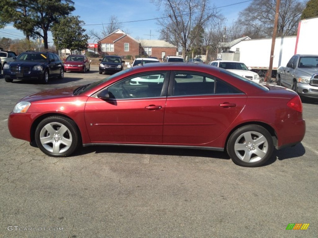 Performance Red Metallic 2008 Pontiac G6 Sedan Exterior Photo #75768821