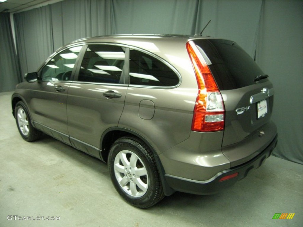 2009 CR-V EX 4WD - Urban Titanium Metallic / Black photo #3