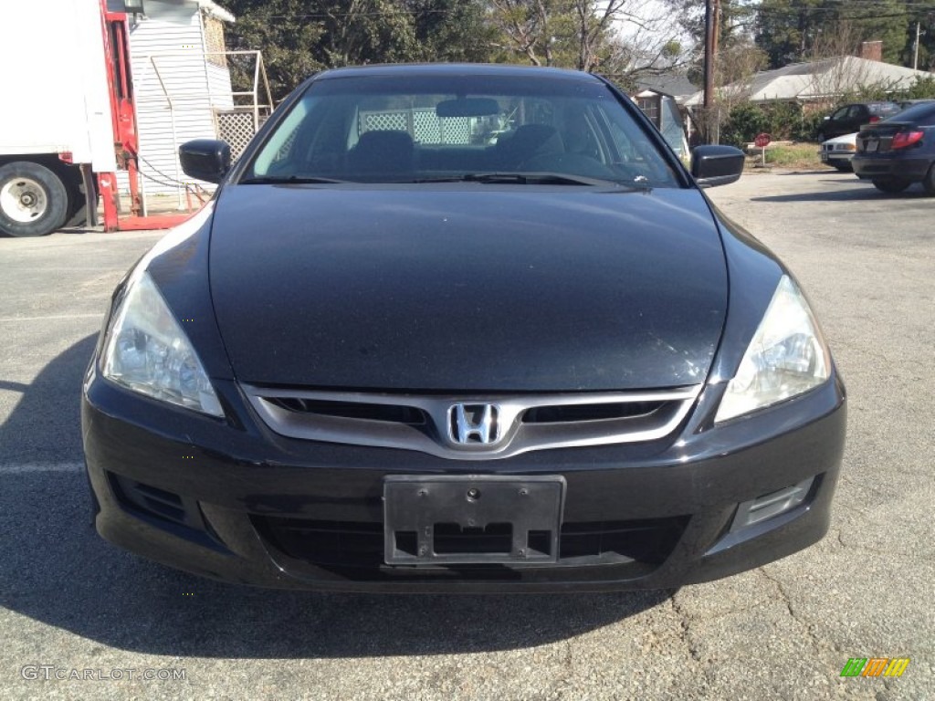 2006 Accord LX Coupe - Nighthawk Black Pearl / Black photo #1