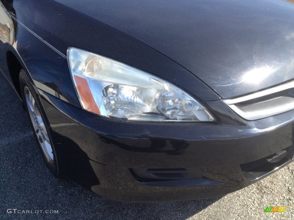 2006 Accord LX Coupe - Nighthawk Black Pearl / Black photo #3