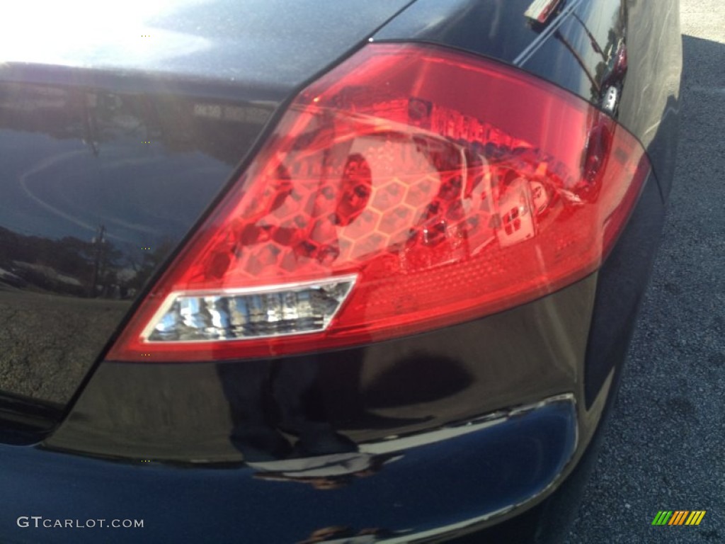 2006 Accord LX Coupe - Nighthawk Black Pearl / Black photo #11