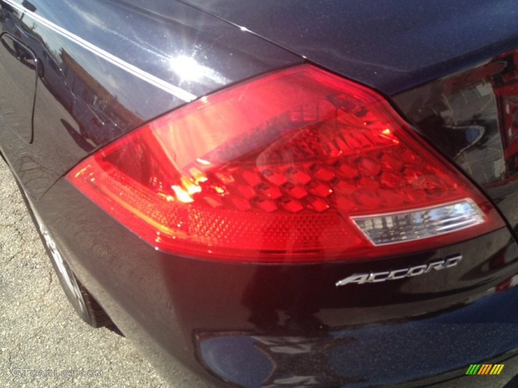 2006 Accord LX Coupe - Nighthawk Black Pearl / Black photo #12