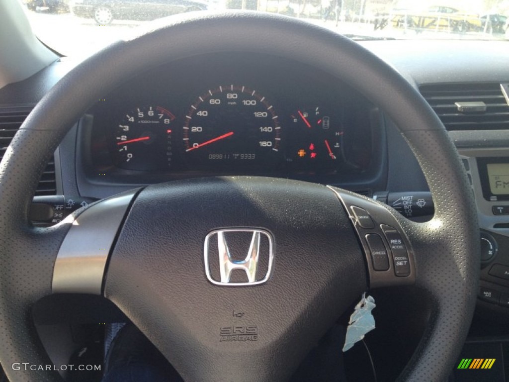 2006 Accord LX Coupe - Nighthawk Black Pearl / Black photo #20