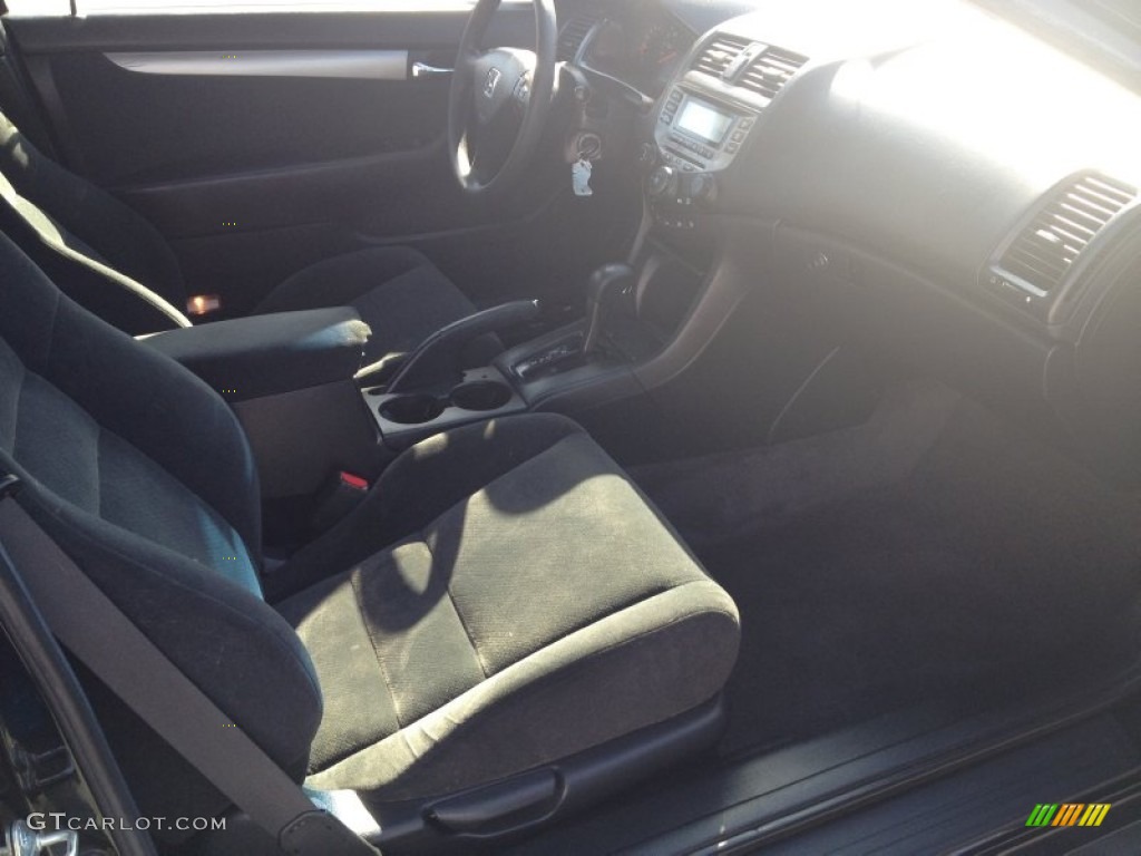 2006 Accord LX Coupe - Nighthawk Black Pearl / Black photo #23