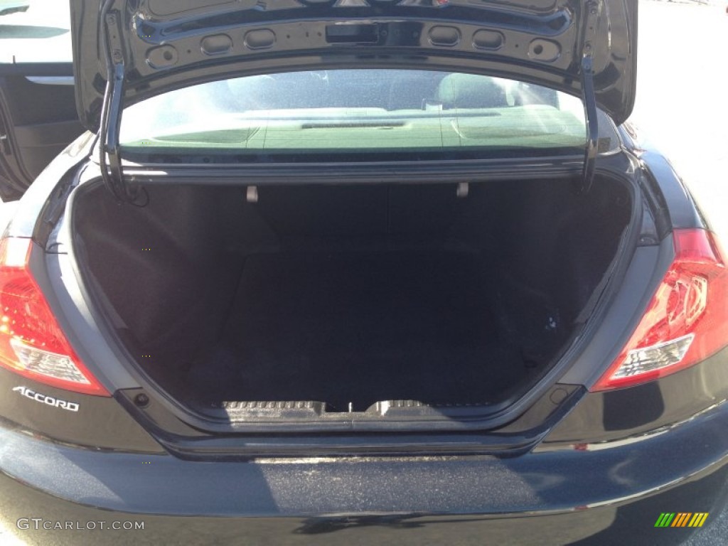 2006 Accord LX Coupe - Nighthawk Black Pearl / Black photo #26