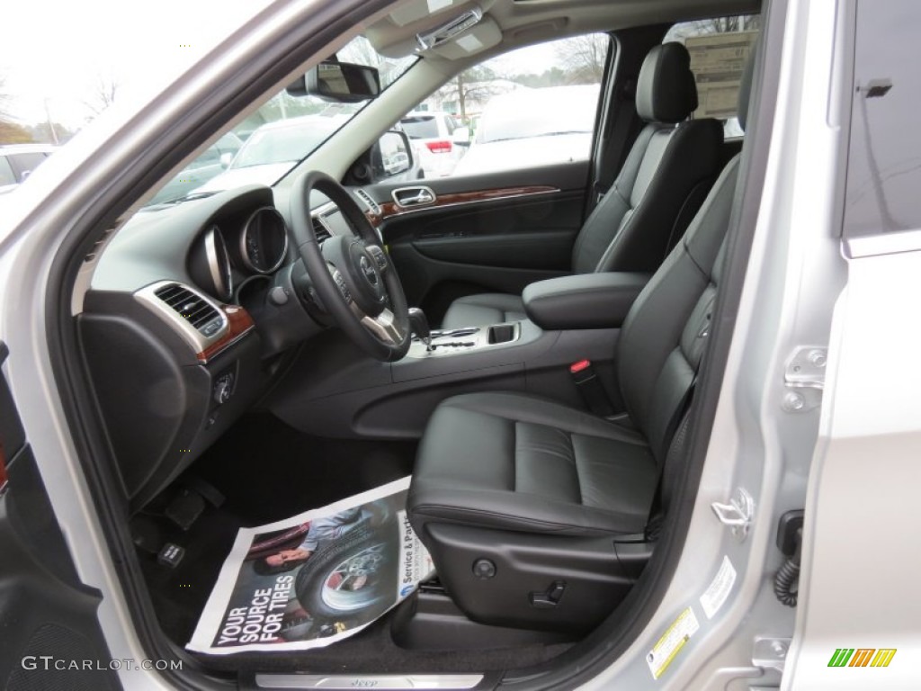 2013 Grand Cherokee Limited - Bright Silver Metallic / Black photo #6