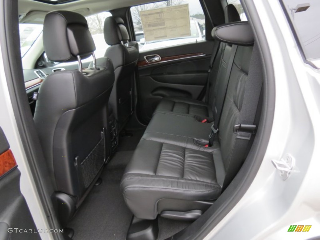 2013 Grand Cherokee Limited - Bright Silver Metallic / Black photo #7