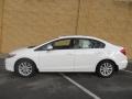 2012 Taffeta White Honda Civic EX-L Sedan  photo #2