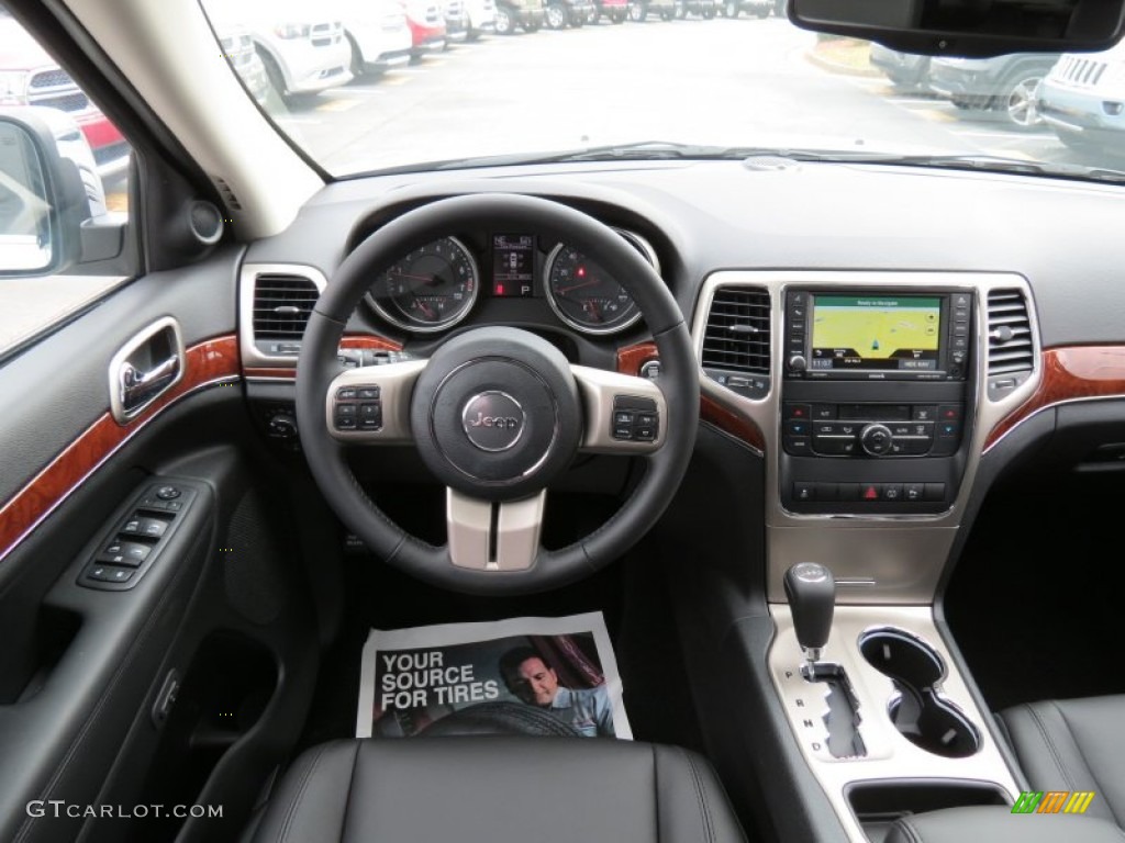 2013 Grand Cherokee Limited - Bright Silver Metallic / Black photo #9