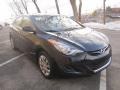 2012 Midnight Black Hyundai Elantra Limited  photo #5