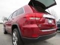 2013 Deep Cherry Red Crystal Pearl Jeep Grand Cherokee Overland  photo #10