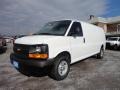 2013 Summit White Chevrolet Express 2500 Cargo Van  photo #3
