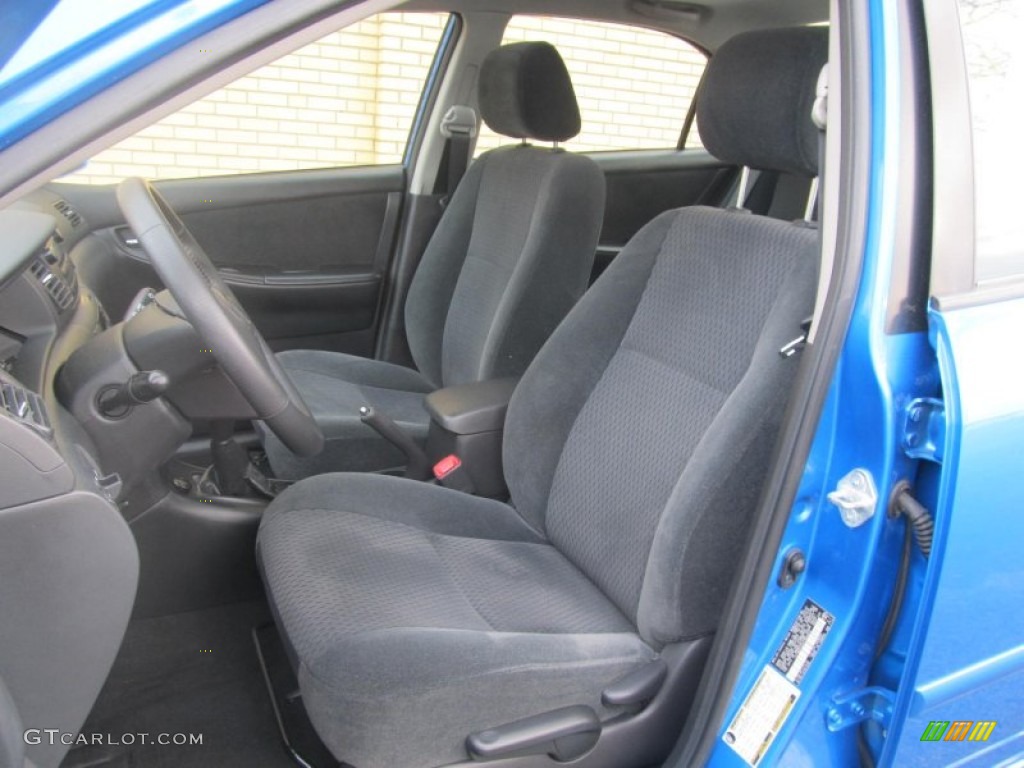 2007 Corolla S - Speedway Blue Metallic / Dark Charcoal photo #9