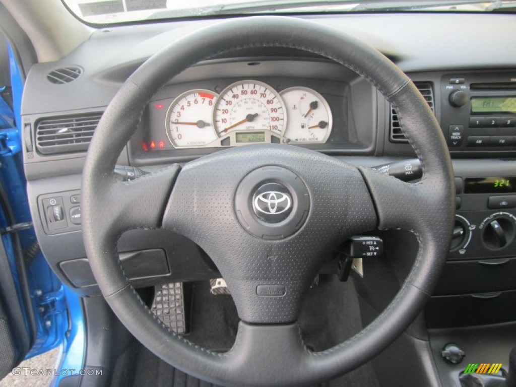 2007 Corolla S - Speedway Blue Metallic / Dark Charcoal photo #11