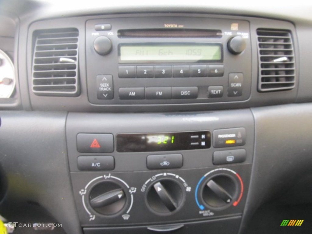 2007 Corolla S - Speedway Blue Metallic / Dark Charcoal photo #12