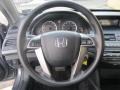 Black 2010 Honda Accord LX-P Sedan Steering Wheel