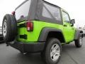 2013 Gecko Green Jeep Wrangler Sport 4x4  photo #3