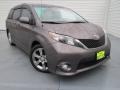 2011 Predawn Gray Mica Toyota Sienna SE  photo #1