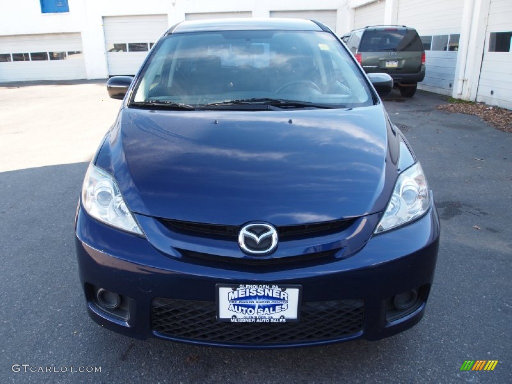 2006 MAZDA5 Sport - Strato Blue Mica / Black photo #3