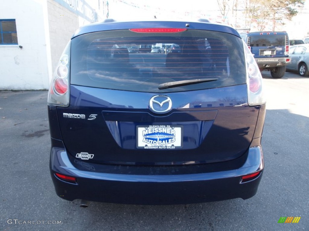 2006 MAZDA5 Sport - Strato Blue Mica / Black photo #7