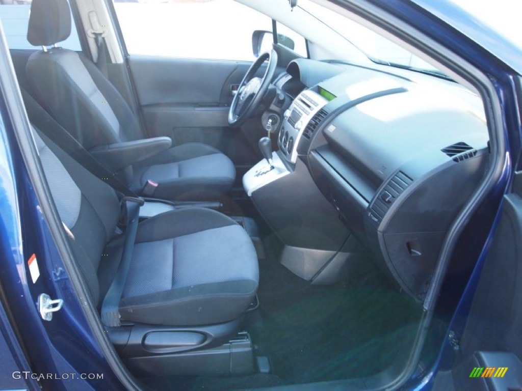 2006 MAZDA5 Sport - Strato Blue Mica / Black photo #15