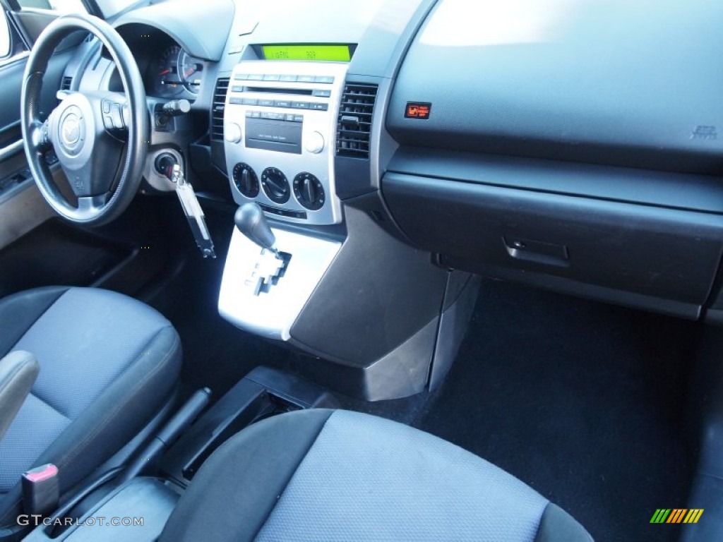 2006 MAZDA5 Sport - Strato Blue Mica / Black photo #16