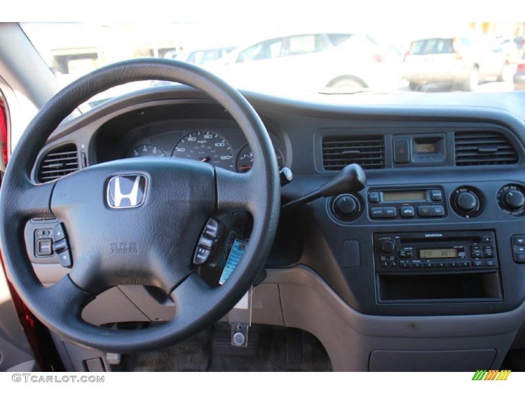 2002 Odyssey EX-L - Red Rock Pearl / Quartz Gray photo #20