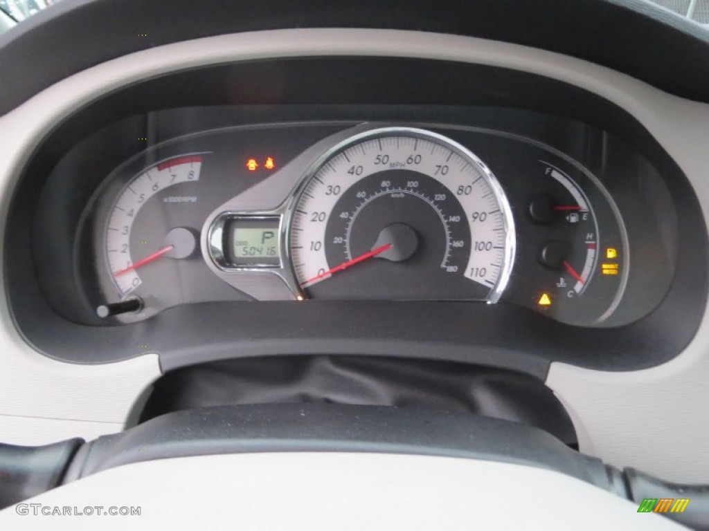 2011 Toyota Sienna SE Gauges Photo #75773243