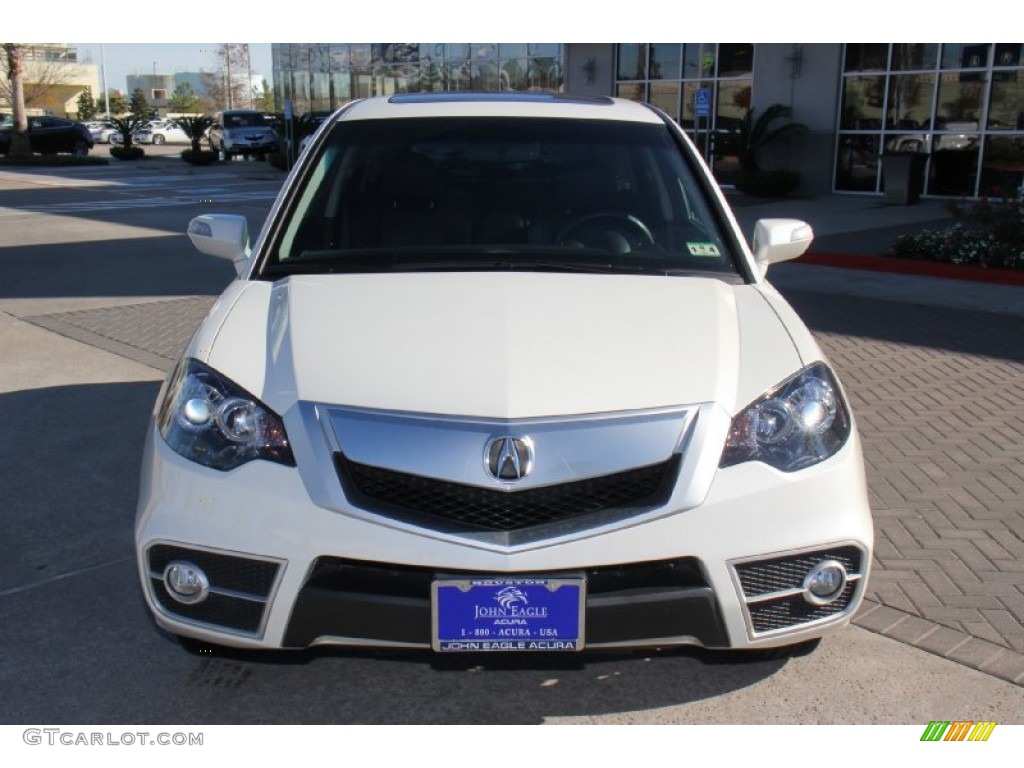 2010 RDX  - White Diamond Pearl / Ebony photo #2