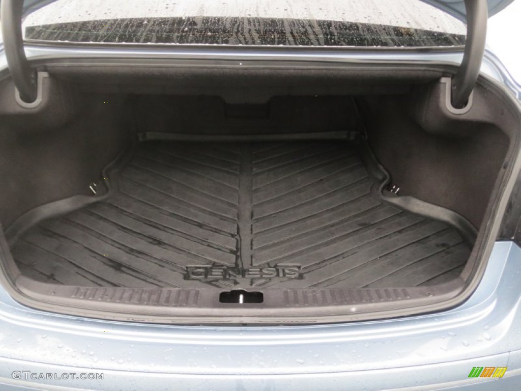 2009 Genesis 4.6 Sedan - Sterling Blue Metallic / Black photo #26