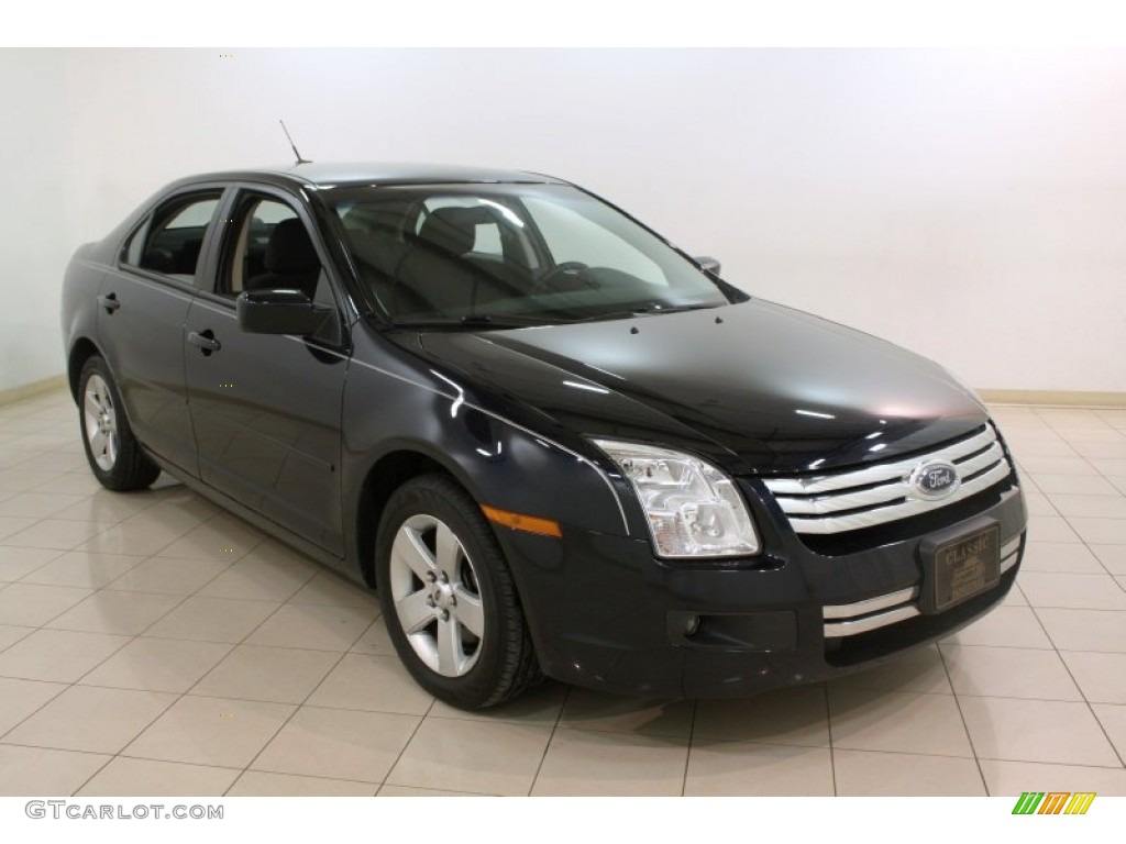 2009 Dark Blue Ink Metallic Ford Fusion Se V6 75726989