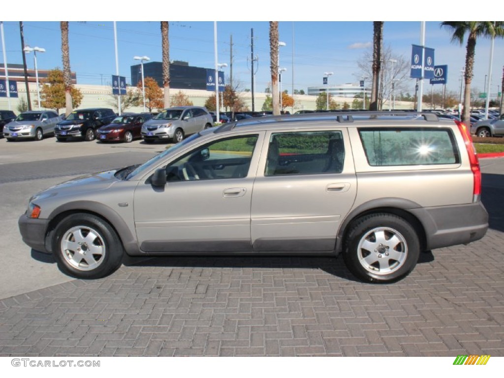 2001 V70 XC AWD - Ash Gold Metallic / Beige photo #5