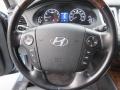 2009 Hyundai Genesis Black Interior Steering Wheel Photo