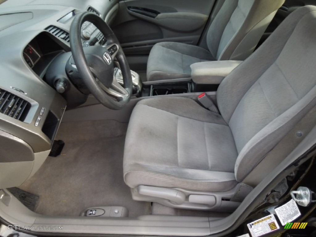 Gray Interior 2011 Honda Civic LX Sedan Photo #75774446