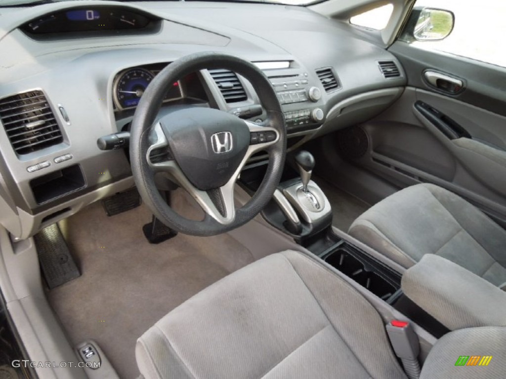 Gray Interior 2011 Honda Civic LX Sedan Photo #75774635