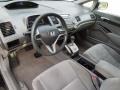 Gray 2011 Honda Civic LX Sedan Interior Color