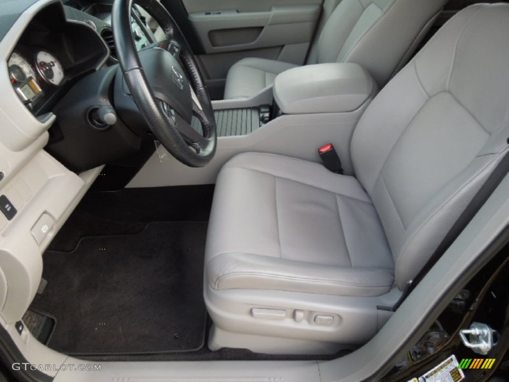 Gray Interior 2011 Honda Pilot EX-L Photo #75774755