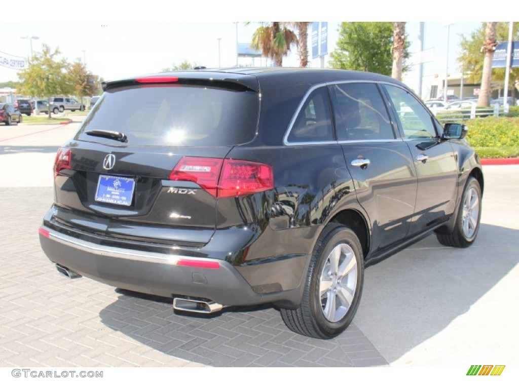 2013 MDX SH-AWD - Crystal Black Pearl / Parchment photo #7