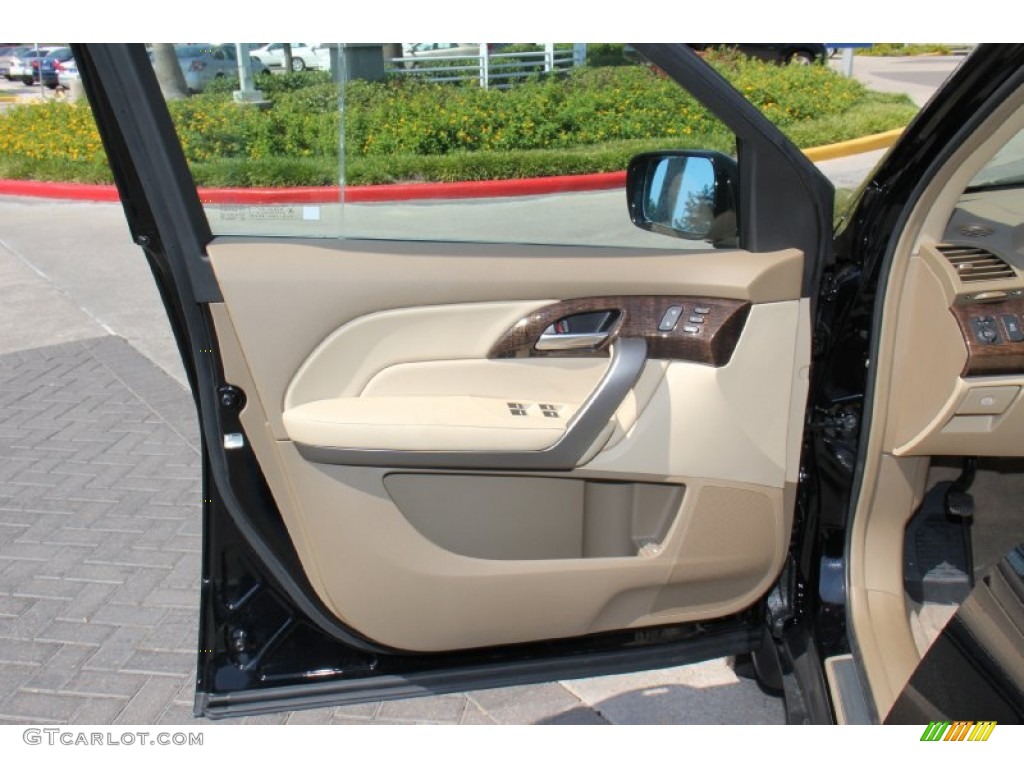 2013 MDX SH-AWD - Crystal Black Pearl / Parchment photo #10