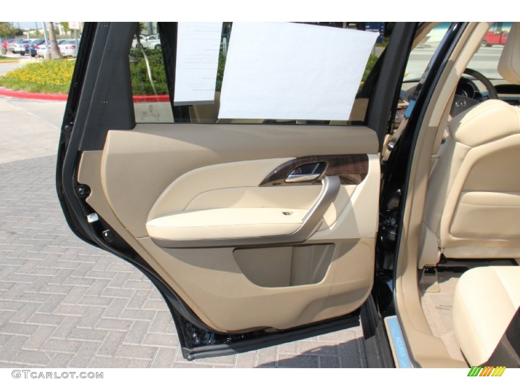 2013 MDX SH-AWD - Crystal Black Pearl / Parchment photo #13