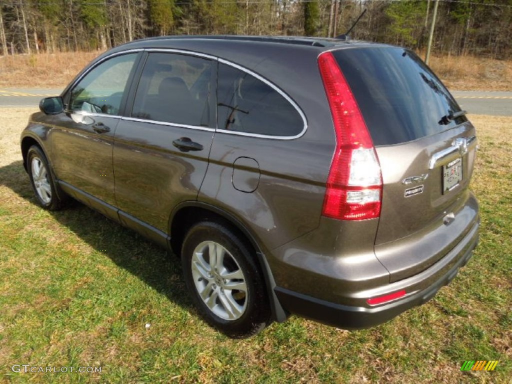 2011 CR-V EX 4WD - Urban Titanium Metallic / Black photo #4