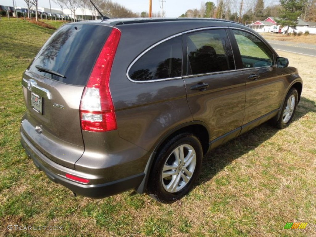 2011 CR-V EX 4WD - Urban Titanium Metallic / Black photo #5